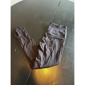 Athleta Delaney Moto Tight Leggings Black Women’s Sz Lg